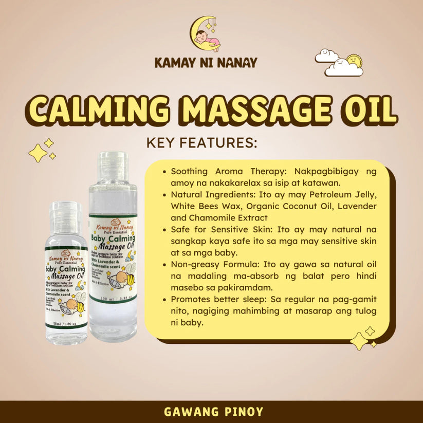 KAMAY NI NANAY Calming Massage Oil