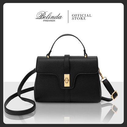 Prestige Classic Structured Top-Handle Bag