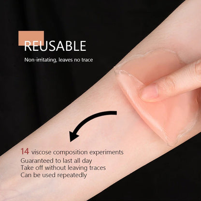 Reusable, Washable, Self-Adhesive Nipple Tape