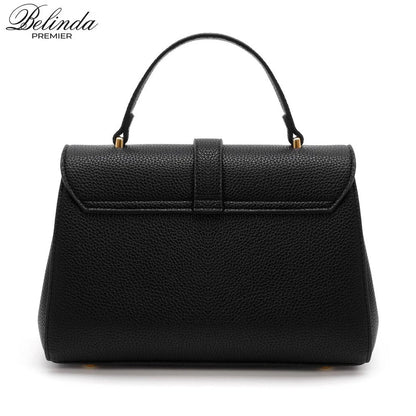 Prestige Classic Structured Top-Handle Bag