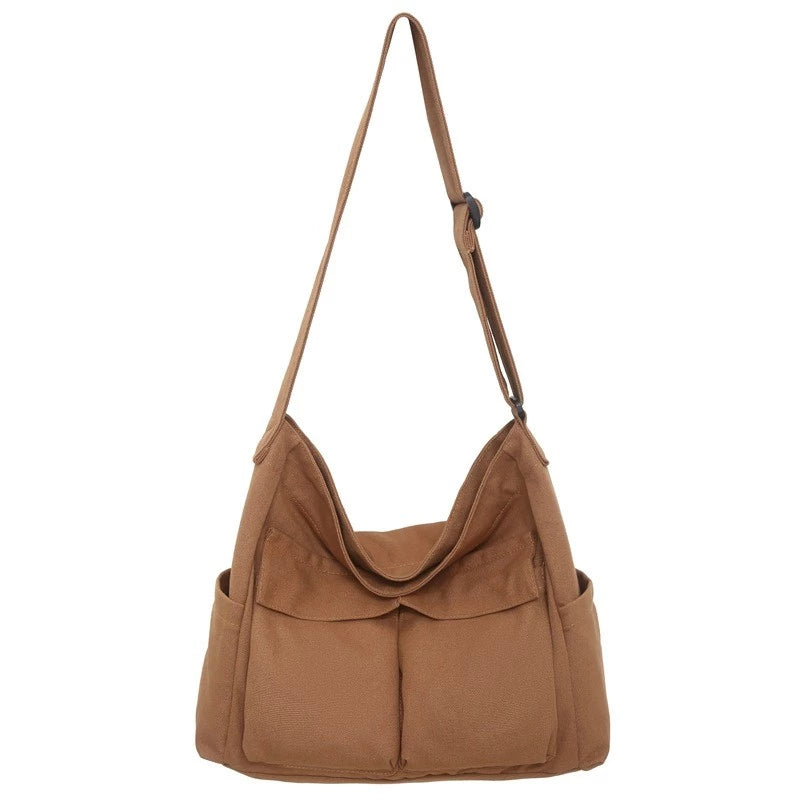 Large Capacity Canvas Messenger Bag