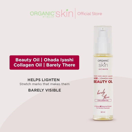 ORGANIC SKIN Japan Intimate Beauty Oil for Stretch Marks & Scar Treatment 60ml
