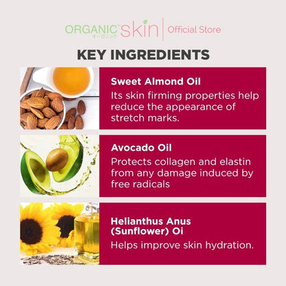 ORGANIC SKIN Japan Intimate Beauty Oil for Stretch Marks & Scar Treatment 60ml