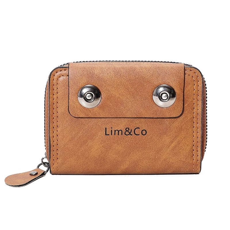 Classic Multi-Card Leather Wallet