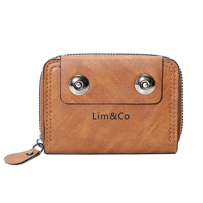Classic Multi-Card Leather Wallet