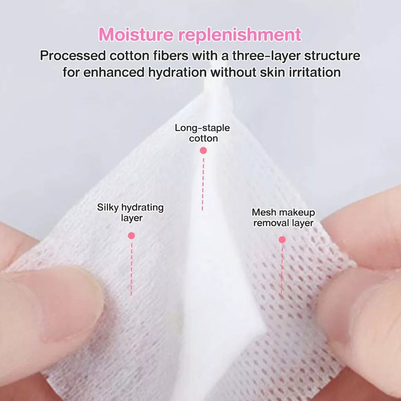 Disposable Double-Sided Cotton Pads