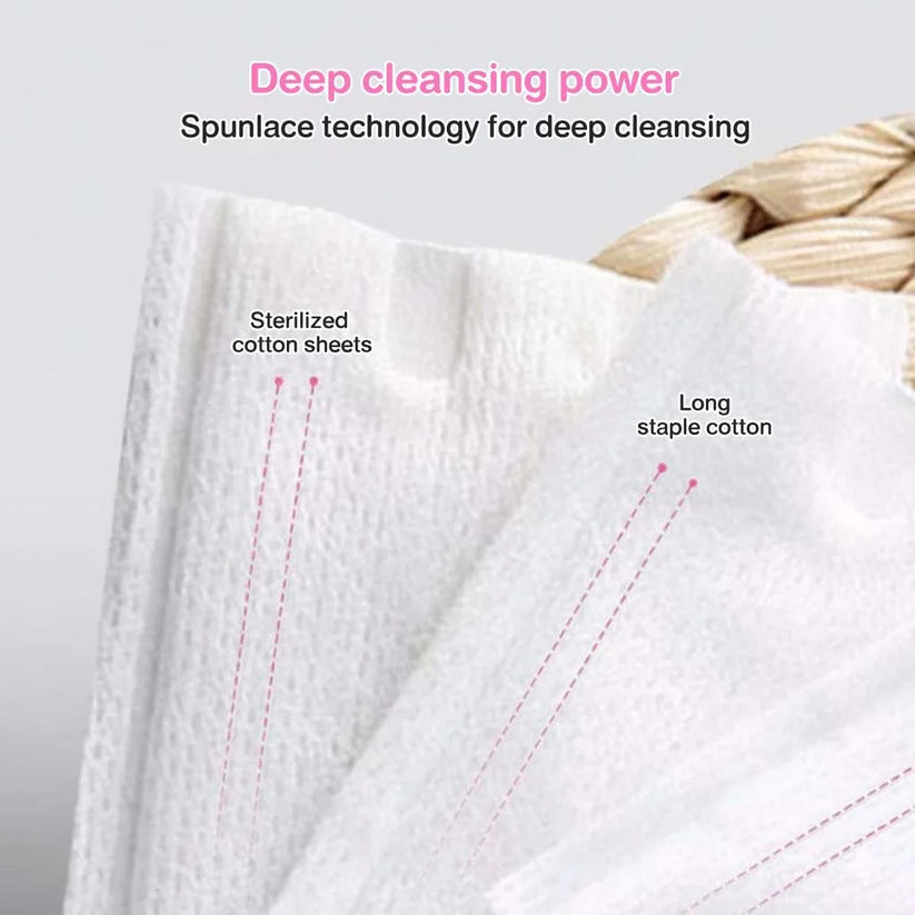 Disposable Double-Sided Cotton Pads