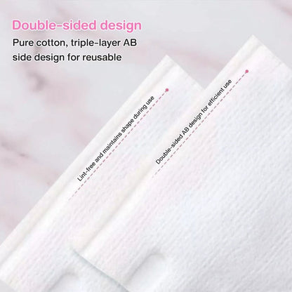 Disposable Double-Sided Cotton Pads