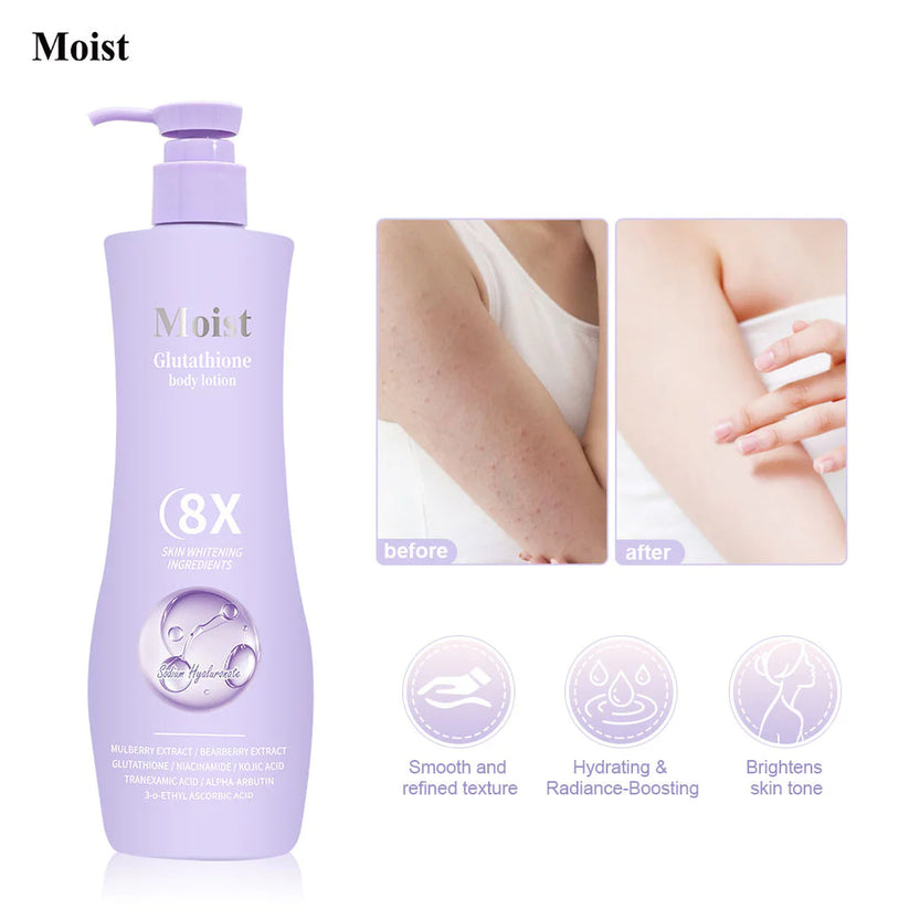 MOIST Niacinamide & Glutathione Body Lotion 8x Skin Whitening