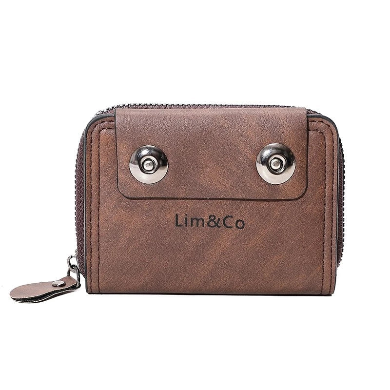 Classic Multi-Card Leather Wallet