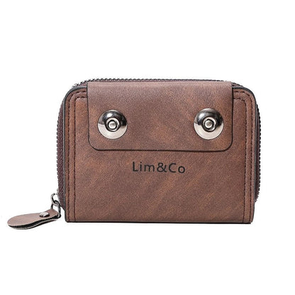 Classic Multi-Card Leather Wallet