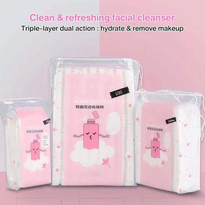 Disposable Double-Sided Cotton Pads