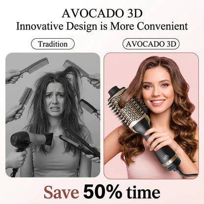 Hot Air Brush Hair Styler Dryer & Volumizer