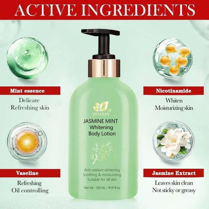 VELLSAR Jasmine Mint Whitening Body Lotion 500ml