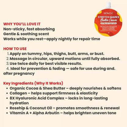 BONITA Stretch Marks Butter Cream 30g