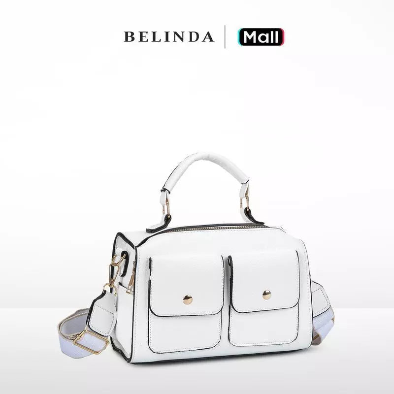 Premium Multi-Pocket Structured Handbag – 2-Way Carry