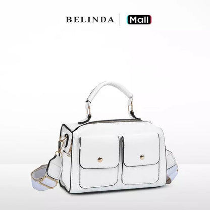 Premium Multi-Pocket Structured Handbag – 2-Way Carry
