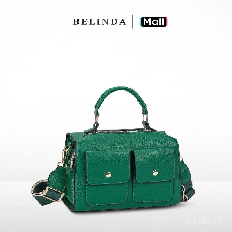 Premium Multi-Pocket Structured Handbag – 2-Way Carry