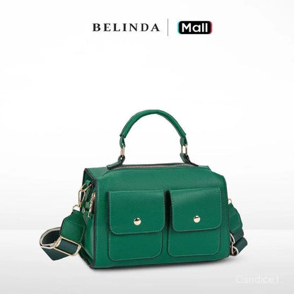 Premium Multi-Pocket Structured Handbag – 2-Way Carry