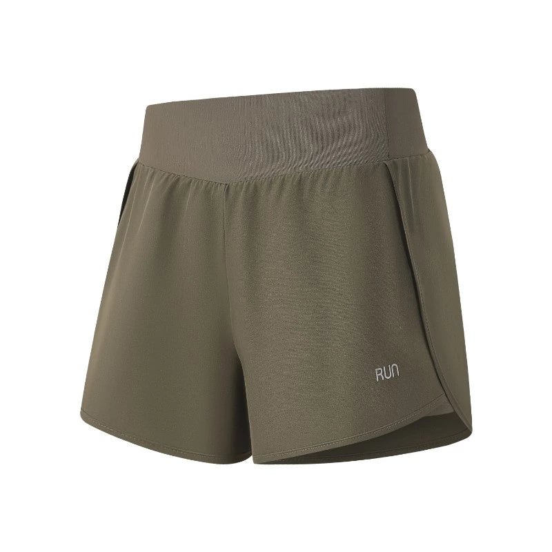 High Waisted Sports Shorts with Pocket