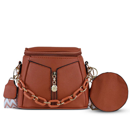 2in1 Cylindrical Bag with Wallet