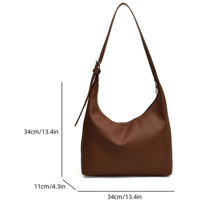Soft Leather Large Capacity Shoulder Sling Bag