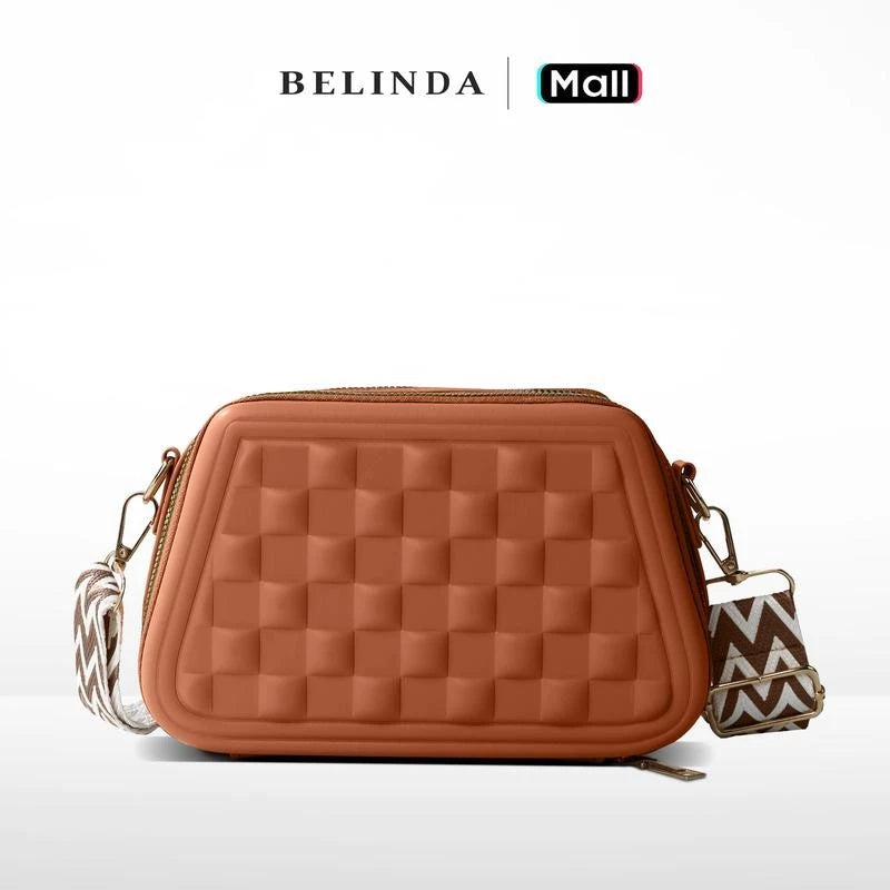 BELINDA High-end Ladies Leather Fashion Crossbody Sling Bag
