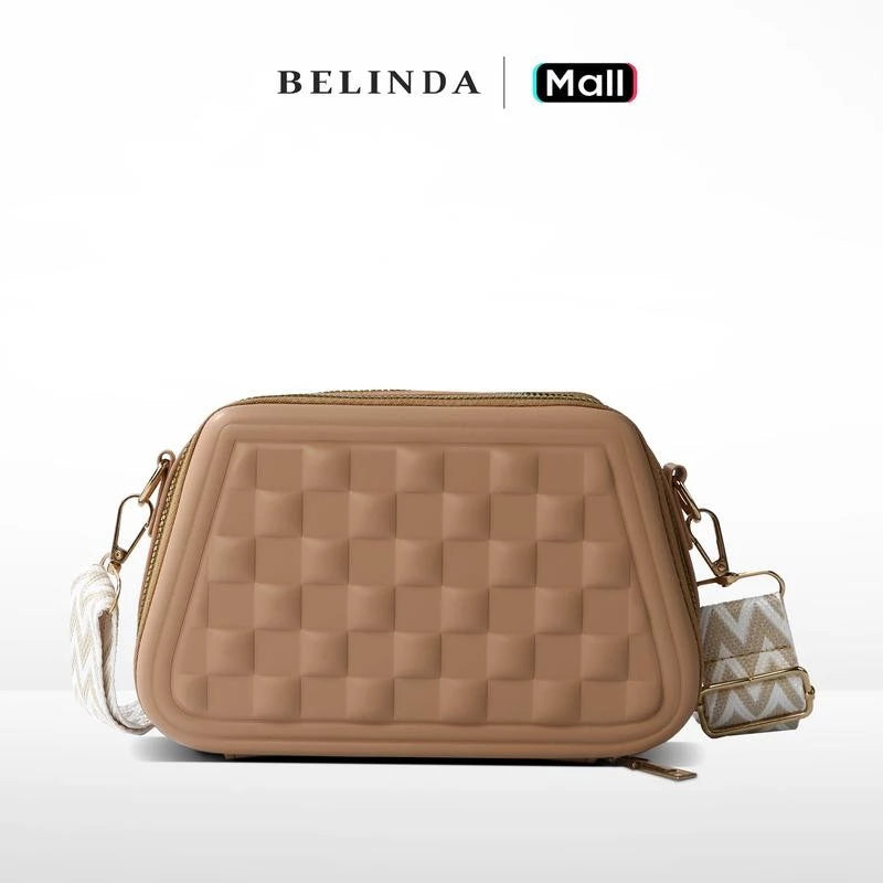 BELINDA High-end Ladies Leather Fashion Crossbody Sling Bag