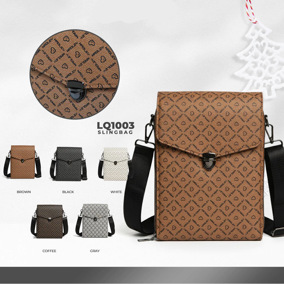 Men's Multi-Compartment Crossbody Bag