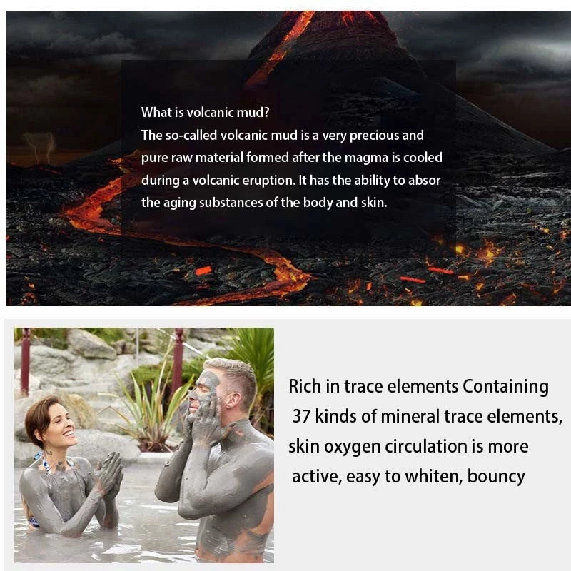 LIFUSHA Volcanic Mud Body Wash (250ml)