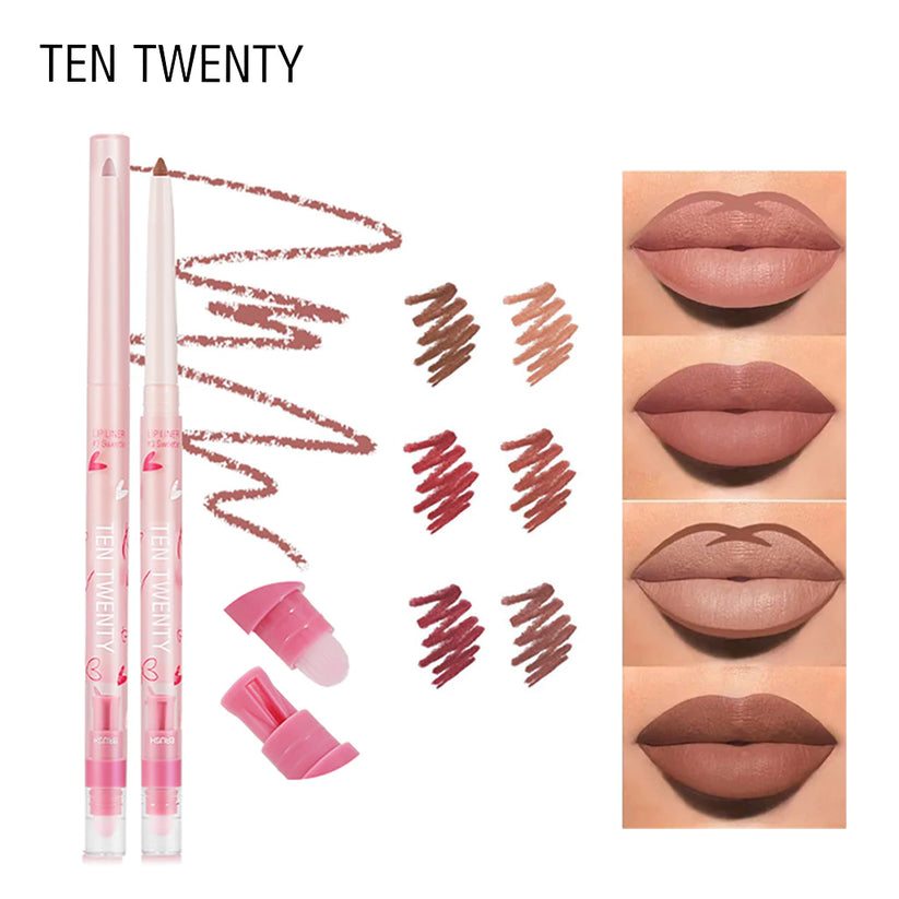 TEN TWENTY Creamy Matte Velvet Lip Liner Pencil