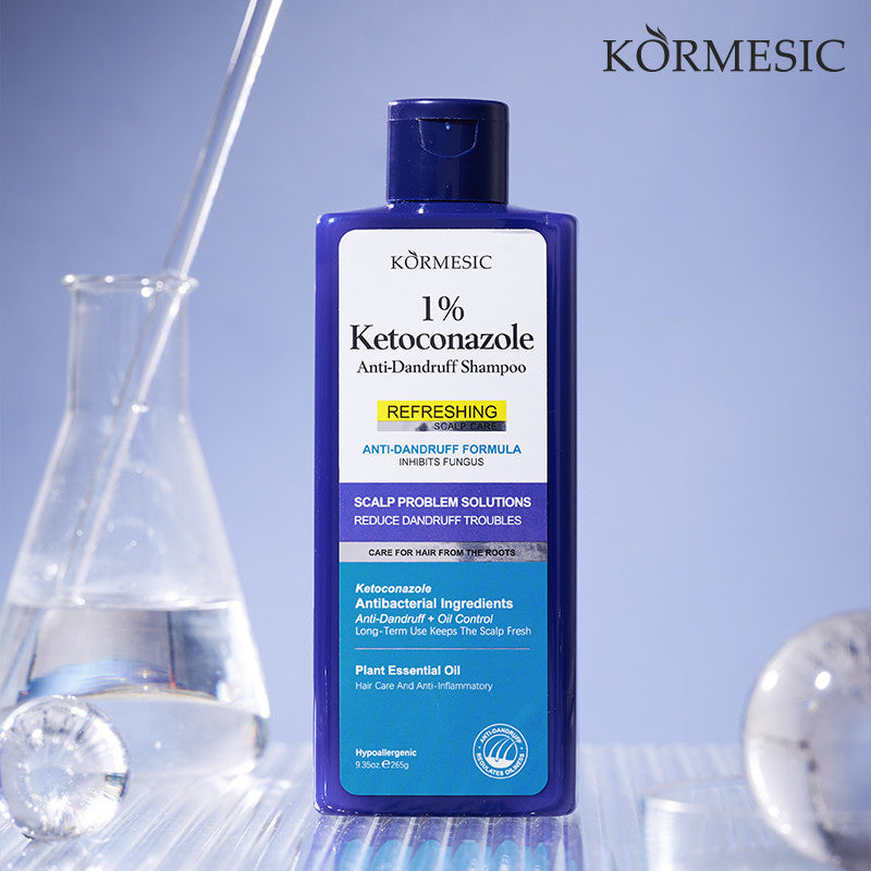 KORMESIC Anti-Dandruff Ketoconazole Shampoo for Scalp Treatment and Oil Control
