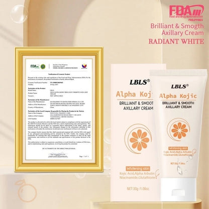 LBLS Alpha Kojic Brilliant & Smoth Axillary Cream 30g