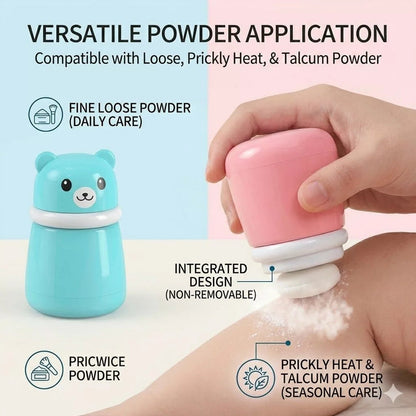 CUTE BEAR POWDER PUFF CASE