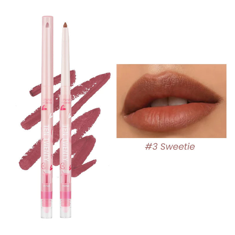 TEN TWENTY Creamy Matte Velvet Lip Liner Pencil