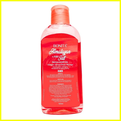 BUY 1 TAKE 1 | BONITA Himalayan Pink Salt Face and Body Oil with SPF 30