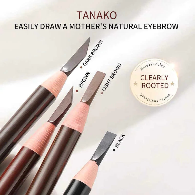 TANAKO Waterproof Soft Coloured Eyebrow Pencil 12pcs/box