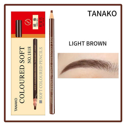 TANAKO Waterproof Soft Coloured Eyebrow Pencil 12pcs/box
