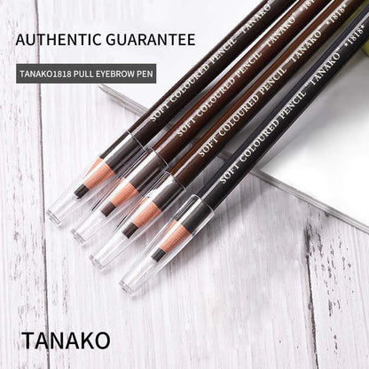 TANAKO Waterproof Soft Coloured Eyebrow Pencil 12pcs/box