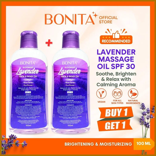 BUY 1 TAKE 1 | BONITA Blooming Lavender Face & Body Oil 100ml