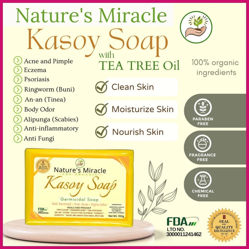 NATURE’S MIRACLE Kasoy Soap