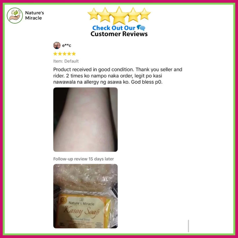 NATURE’S MIRACLE Kasoy Soap