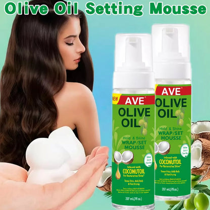 Olive Oil Wrap/Set Mousse