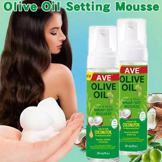 Olive Oil Wrap/Set Mousse