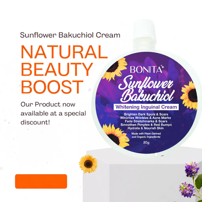BONITA Sunflower Bakuchiol Whitening Inguinal Cream 30g