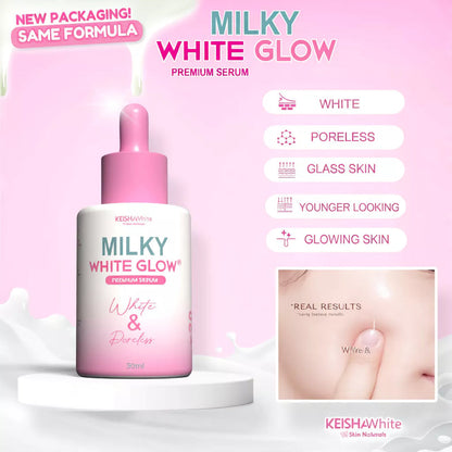 KEISHA WHITE Milky white Glow Premium Serum X20