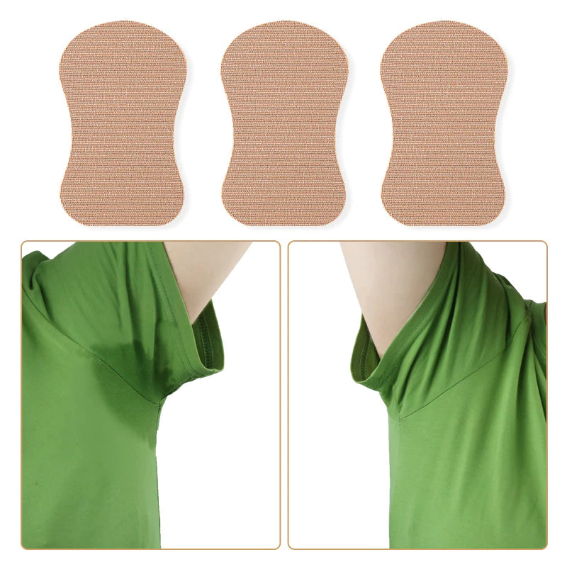10pcs Antiperspirant Underarm and Foot Sweat Absorbent Invisible Pads