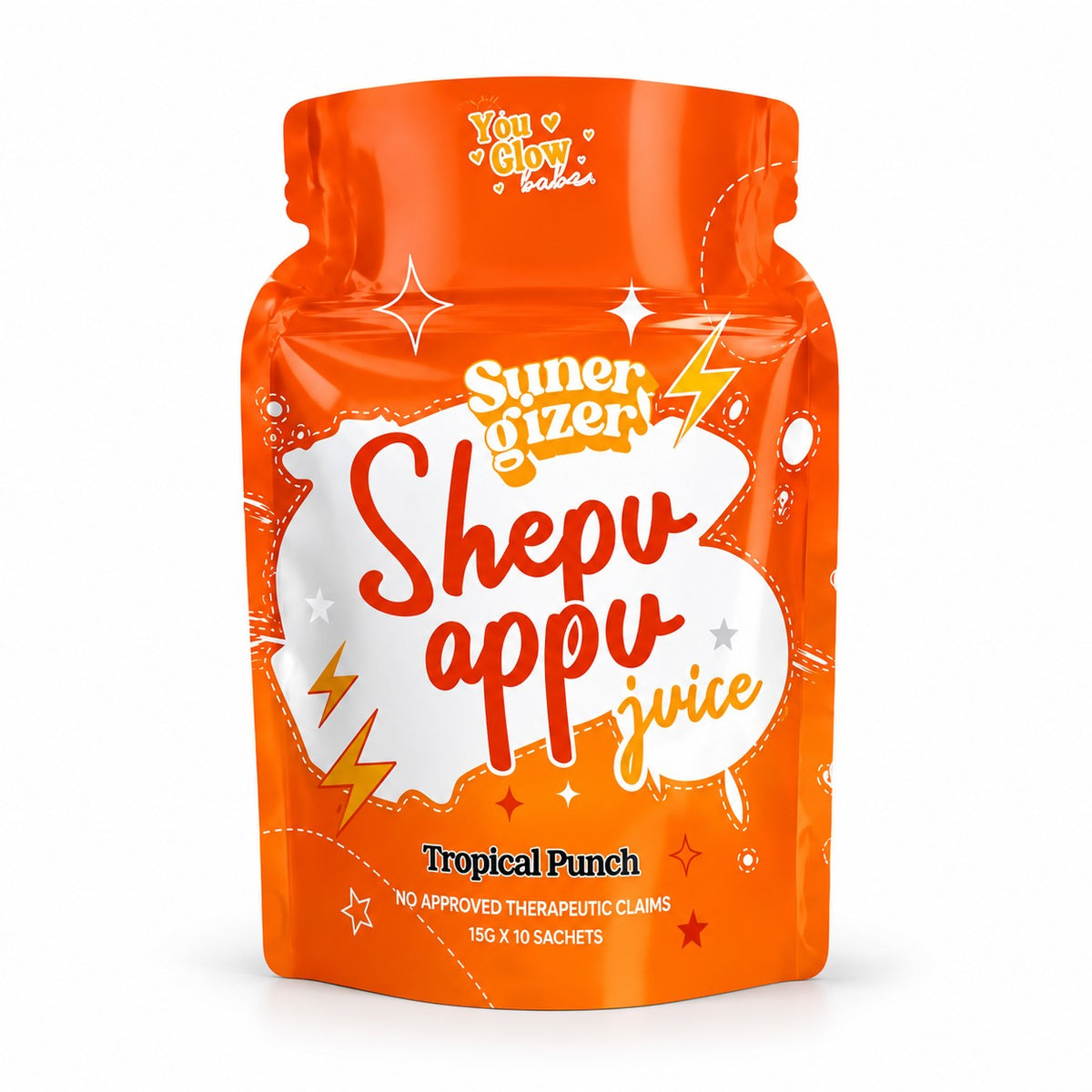 YOU GLOW BABE Shepu Appu Juice - Tropical Punch (15g x 10 sachets)