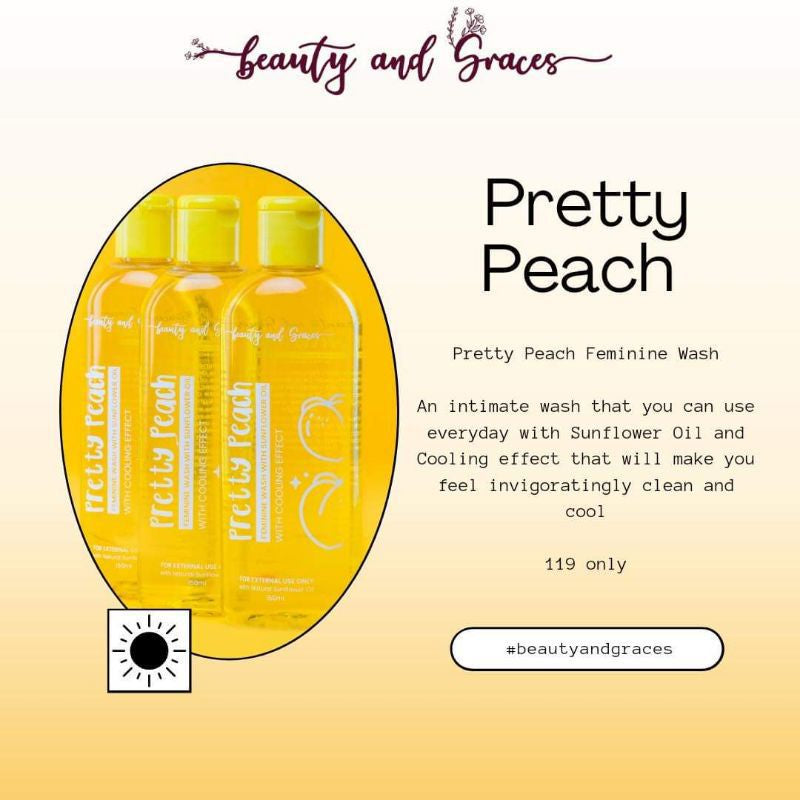 TRENDING! Original Pretty Peach Feminine Wash