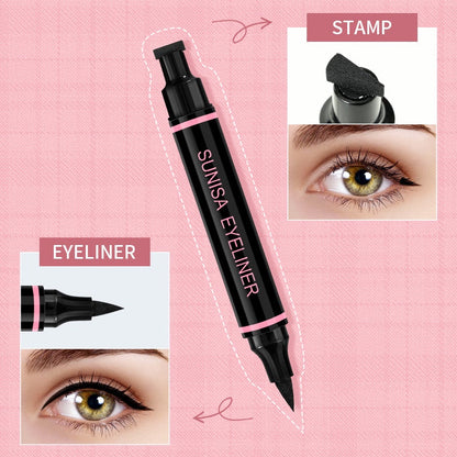 SUNISA DOUBLE HEAD WATERPROOF EYELINER PEN